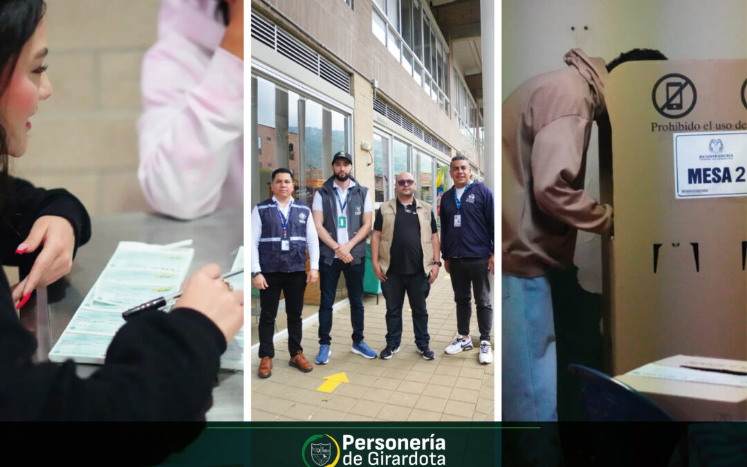 La Personería Municipal de Girardota acompañó el proceso electoral del Consejo Municipal de Juventudes