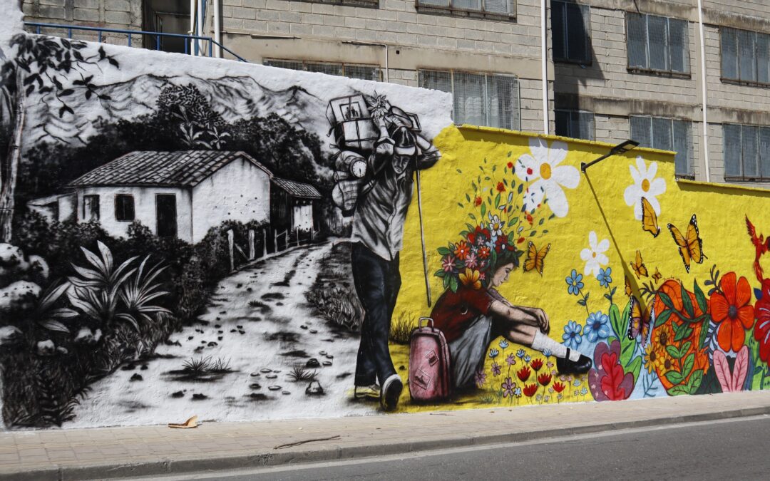 “Renacer de las raíces”: un mural que transforma la memoria en esperanza